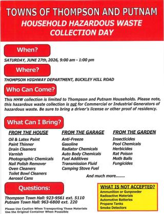 Hazardous Waste Collection Day June 27 2026