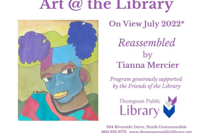 Art at Library Flyer