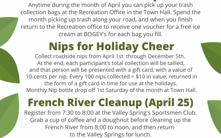 April Cleanup Flyer