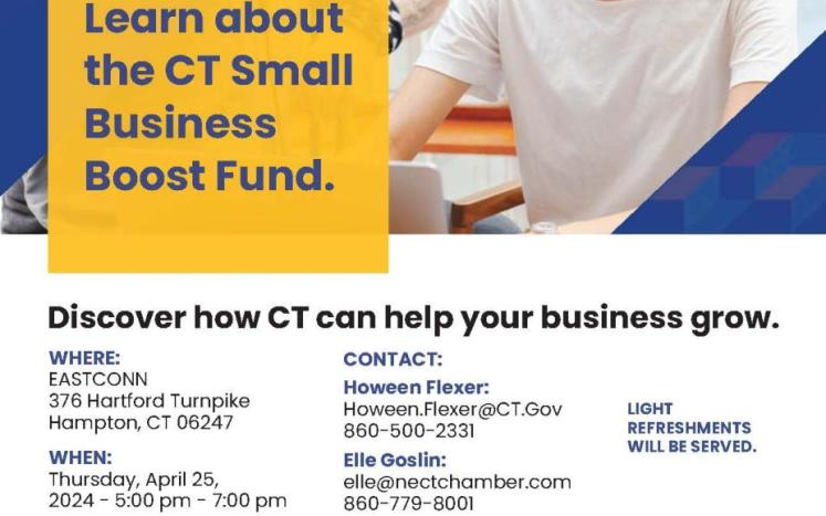 Small Business Boost Fund Flyer